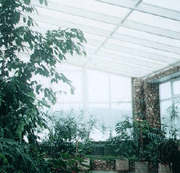 Оранжерея в зимнем саде изготовленного на основе профильной системы 'Tyssen'
